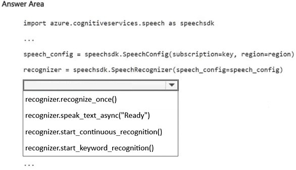 AI-901: Microsoft Azure AI Fundamentals question 7