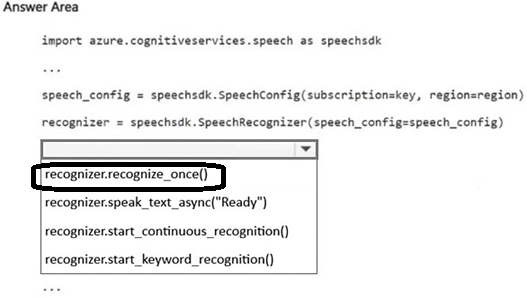 AI-901: Microsoft Azure AI Fundamentals question 7
