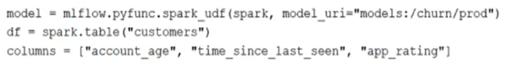 Certified Data Engineer Professional question 8