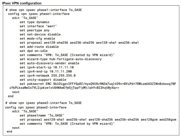 Fortinet FCSS - FortiSASE 23 Administrator question 3