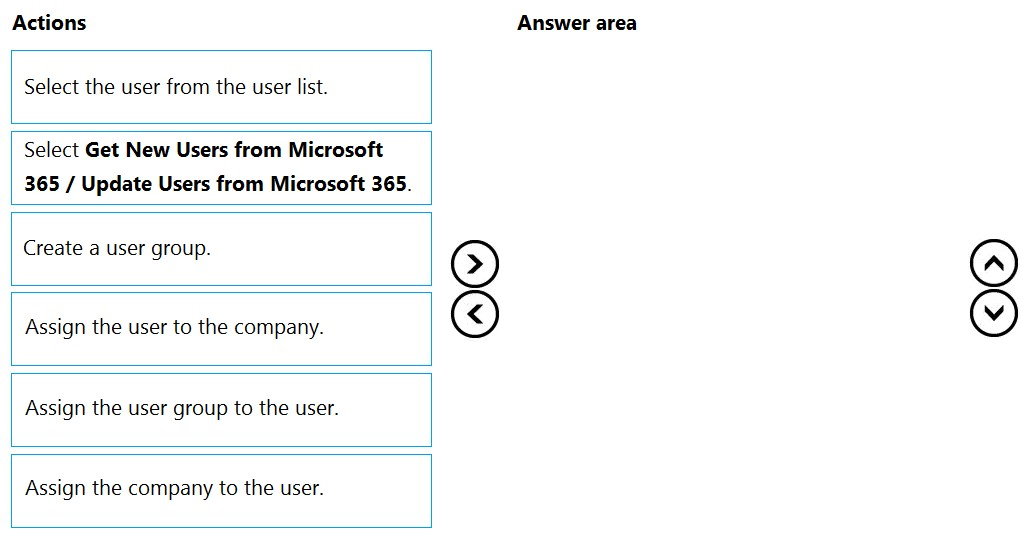 MB-800 question 1