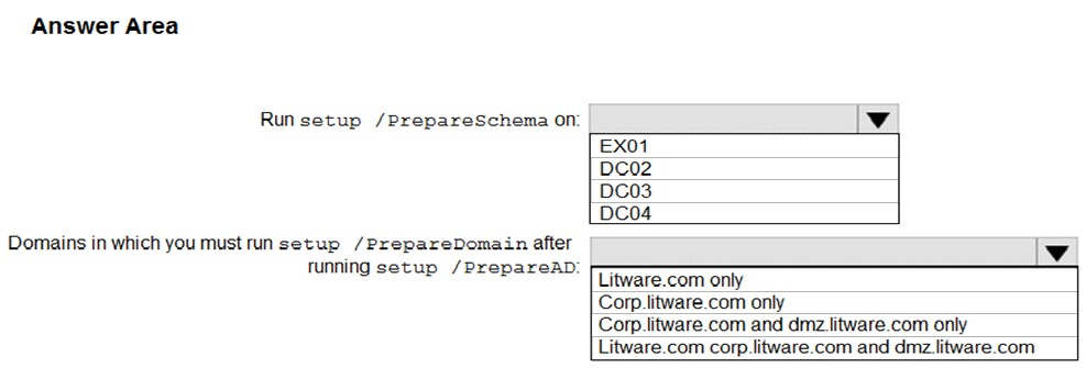 MS-200 question 6