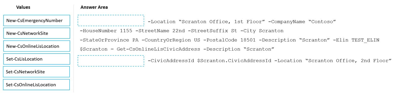 MS-720 question 8