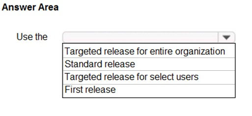 MS-900 question 5