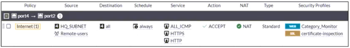 Fortinet NSE 4 - FortiOS 7.6 Administrator question 6