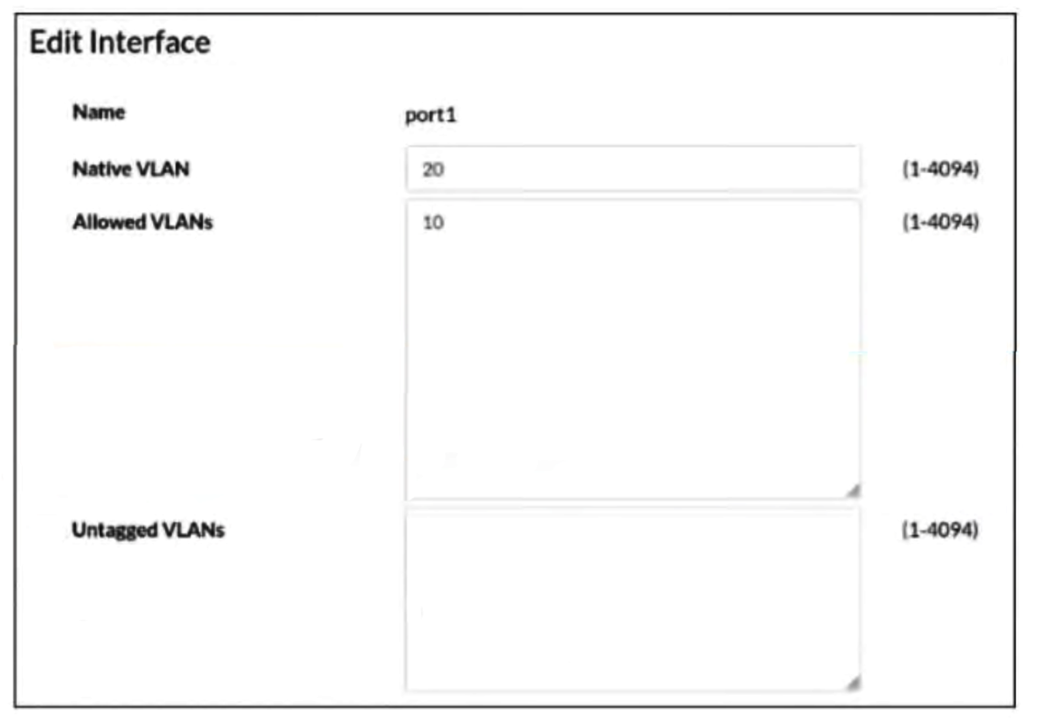 Fortinet NSE 5 - FortiSwitch 7.6 Administrator question 9
